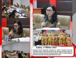 Penyampaian Sekda Minahasa Dalam Rapat Evaluasi Rancangan Perda 2023