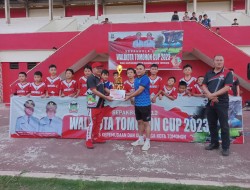 Kelurahan Kakaskasen Tiga Champion U – 12 Sepak Bola Walikota Tomohon Cup 2023