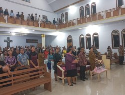 Pj Bupati Sangihe Hadiri Perayaan HUT ke 123 Jemaat Gmist Nazaret Lesa 