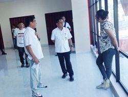Rudy Theno Lakukan Peninjauan ‘Main Venue’ FPSL 2023 Kota Bitung
