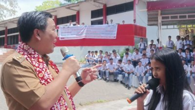 Sambangi Kota Bitung Wagub Sulut Gelar Dialog Bersama Ribuan Siswa