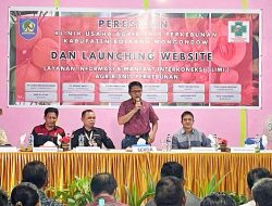 Permudah Petani Bolmong, Pemkab Resmikan KUAP dan Launching Website LIMI