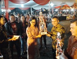 Polres Minahasa Raih Juara I Kategori Stand Forkopimda