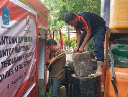 Bantu Warga di Musim Kemarau, IDI Sitaro Bagikan 36000 Liter Air Gratis