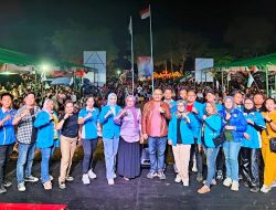 Dibawah Kepemimpinan Feramitha, Jambore Pemuda KNPI Bolmong Berlangsung Spektakuler