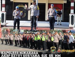 Penegasan Kapolres Minahasa Terkait Netralitas Jelang Pemilu 2024