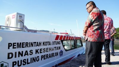 Bantu Warga Pesisir Pemkot Bitung Hadirkan Layanan Speed Boat Kesehatan
