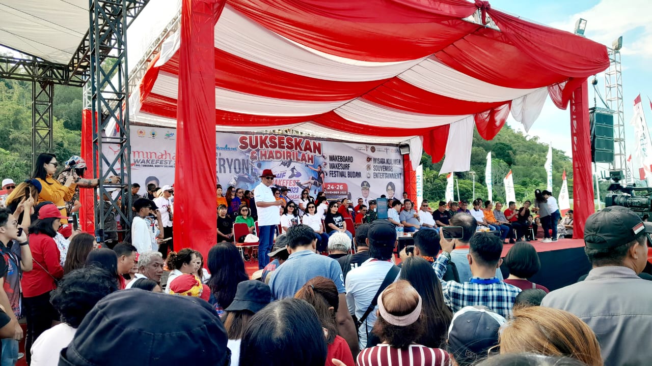 Kesuksesan Minahasa Wakefest Olly Apresiasi Panitia Gawai Co