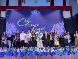 Nexel dan Blessynia Berhasil Raih Gelar Nyong dan Noni Unima