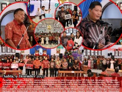 Safari dan Ibadah Natal Pemrov Sulut Bersama Pemkab Minahasa