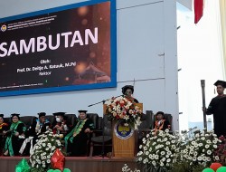 Wisuda 791 Mahasiswa, Rektor Katuuk Tegaskan Jaga Nama Baik Almamater