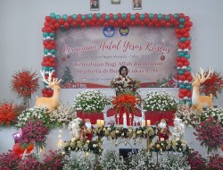 Perayaan Natal Unima dan Ungkapan Terima Kasih Rektor