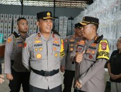 Kapolda Sulut Cek Pengamanan Gudang Logistik KPU dan Kunjungi Bawaslu Minut