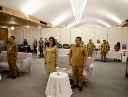 Pj Bupati Minahasa Bersama Sekda Hadiri Rapat Pleno Rekapitulasi Hasil Perhitungan Perolehan Suara Pemilu 2024