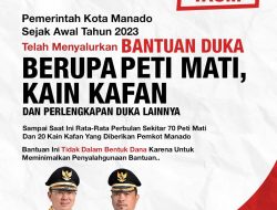 Soal Bantuan Duka, Ini Penjelasan Lengkap Walikota Andrei Angouw