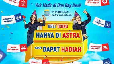 Astra Isuzu Manado Genjot Penjualan Melalui One Day Deal Event