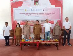 Pj Bupati Kumendong Hadiri Launching Peluncuran CABI Bagi Peternak Babi dari Kementerian Pertanian