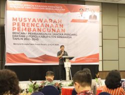Pj Bupati Jemmy Kumendong Buka dan Beri Arahan Dalam Musyawarah RPJPD Minahasa Tahun 2025-2045