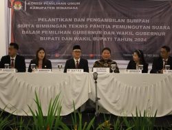 Penjabat Bupati Minahasa Hadiri Pelatikan PPS Untuk Pemilihan Gubernur dan Bupati 2024 di Hotel Yama Tondano