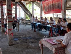 Dipimpin Mamuaja, Pemdes Rumengkor Adakan Apel dan Rapat Perangkat