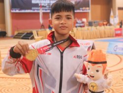 Israel Midras Atlit Manado Sumbang Medali Emas Pertama pada Kejuaraan Nasional Karate di Minahasa Utara