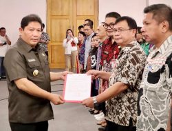 Bupati Kumendong Buka Evaluasi Pencegahan dan Penanganan Sekaligus Kukuhkan Gugus Tugas TPPO Minahasa