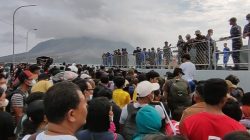 Ribuan Penyintas Erupsi Gunung Ruang di Evakuasi ke Sejumlah Wilayah di Sulut