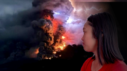 Cerita Gadis Remaja Terdampak Erupsi Gunung Ruang Tagulandang