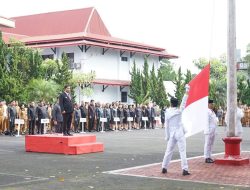 Irup Peringatan Hari Pancasila, Penjabat Bupati Jemmy Kumendong Bacakan Sambutan Kepala BPIP Yudian Wahyudi