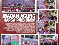 Pelaksanaan Hapsa P/KB GMIM di Stadion Maesa Tondano Berlangsung Sukses