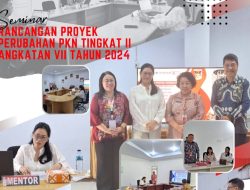 5 Pejabat Minahasa Dimentori Sekda Lynda Watania pada Seminar Rancangan Proyek Perubahan PKN di BPSDM Sulut