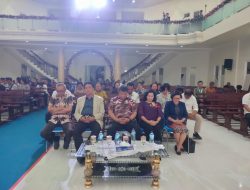 Pj Bupati Sangihe Albert Wounde Resmi Membuka Festival Seni Budaya Gerejawi Pelka Bapak GMIST 2024