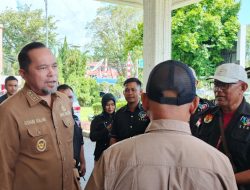 Bawa Bantuan, Wawali Richard Sualang Lepas Rombongan KEMP ke Gorontalo