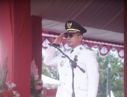 Penjabat Bupati Sirajudin Lasena Irup di HUT Ke-79 RI