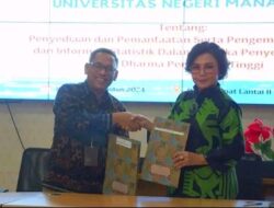 Unima Teken MoU Dengan BPS Provinsi Sulawesi Uttara