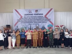 Penjabat Bupati Jemmy Kumendong Launching Desa Sadarkum Tonsea Lama