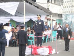 Pj Bupati Albert Wounde Irup di Upacara Peringatan Hari Perhubungan Nasional Ke-53