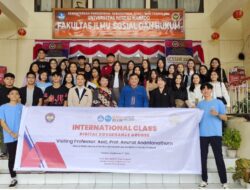 Kelas Internasional AN FISH Unima Bekali Mahasiswa Tentang Digital Government