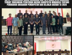 Pembahasan Ranperda APBD 2024, Sekda Lynda Watania Ikuti Rapat Banggar Dan TAPD Kabupaten Minahasa