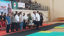 Ketua IPSI Sulut Resmi Buka Open Turnament Pencak Silat di Gedung Koni Manado