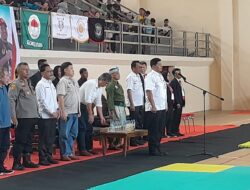 Ketua IPSI Sulut Resmi Buka Open Turnament Pencak Silat di Gedung Koni Manado