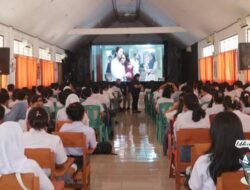 Sosialisasikan Pilkada, KPU Sangihe Gelar Goes To School dan Nobar Film “Tepatilah Janji”