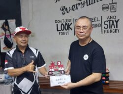 Raih Prestasi Gemilang, Riko Lantemona Hattrick Berturut-turut Kejuaraan Open Billiard se Sulut