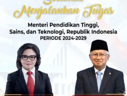 Mendikti Saintek Dilantik, Rektor Unima: Selamat Menjalankan Tugas