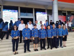 Peringati HUT-53 Korpri, Unima Laksanakan Upacara Bendera