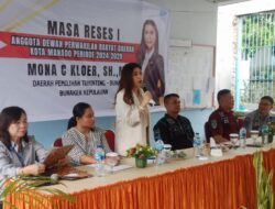 Gelar Reses, Wakil Ketua DPRD Mona Kloer Serap Aspirasi WBP di Lapas Tuminting