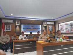 Terjadi Penurunan Kasus Kriminal Tahun 2024 Dibandingkan 2023 di Polres Bitung