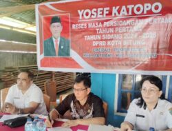 Perdana Gelar Reses Katopo Sasar Tiga Kelurahan di Ranowulu Bitung