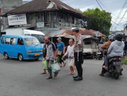 Sikap Humanis Satlantas Polres Bitung Diapresiasi Warga