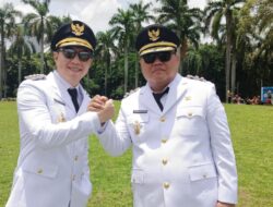 SAH!! Michael Thungari dan Tendris Bulahari Resmi Dilantik Bupati Kepulauan Sangihe Periode 2025-2030